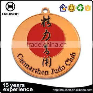Wholesale Cheap Custom Judo Medal Diecast Zinc Alloy Material Soft Enamel Plating Gold us Medal of Honor thumbnail-3