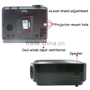 Full hd 3d Led 3400Lumens LCD Multimedia Projector thumbnail-5