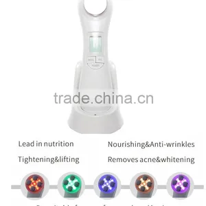 Portable Ultrasonic Face Scrubber Massager Face Black Head Remover thumbnail-4