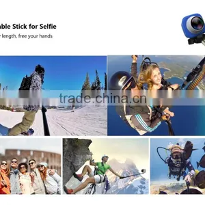 Mini Sports Action Camera 360 Degree Panoramic VR Camera Build-in WiFi Mini Ultra Life DV thumbnail-5