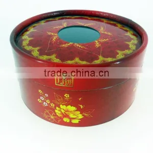Luxury Customized Printed Round Paper Carton Cosmetic Packaging Tube thumbnail-6