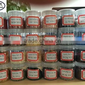 High-Molecular Polymer Decorative Colorful Composite Rock Slices / Rock Flake for Granite Coating and Industrial Materials thumbnail-1