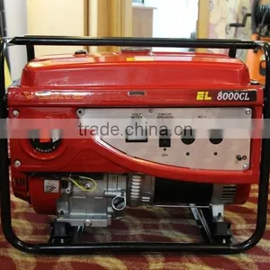 VLAIS Open Type EC8000CL Electric Start 7kw Gasoline Generator thumbnail-2