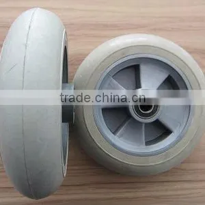 Heavy Duty 8x2.5 Solid Rubber Wheel With PP Rim thumbnail-1