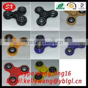 Customized Brass Hand Fidget Spinner,Aluminum Light Spinner Toy, Metal Tri-Spinner thumbnail-1