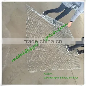 1*1*0.3m Galvanized Gabion Mattress Price / Gabion Box Price thumbnail-3