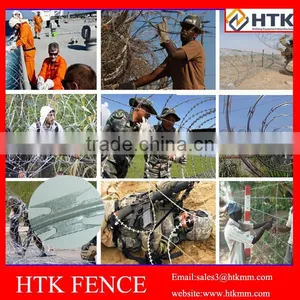 One Day 100 Ton BTO-22 /CBT-60 Razor Barbed Wire Roll Fence Manufacturer thumbnail-1