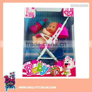 Lifelike Baby Doll Toy,baby Walking Trolley Toy thumbnail-1