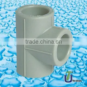 PPR Pipes Fitting For Water Feeding PPR Straight Tee / PPR Tee/water Pipe thumbnail-1