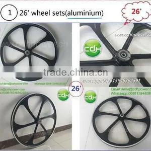 Speed Bicycle Wheels/mag Wheel for Motorized Bicycle/ 26" Wheel thumbnail-1
