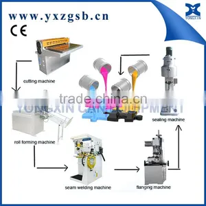 Automatic 1 Liter Round Paint Can Making Machine for Production Line thumbnail-1