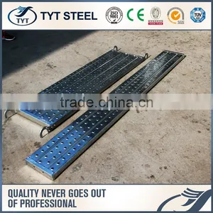 Scaffold Board Plank Anti Skip Plate Galvanized Scaffold Steel Plank Price Scaffold Board Plank thumbnail-4