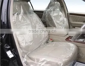 Clear LDPE Auto Seat Cover, Car Seat Cover, PE Car Seat Protective Cover thumbnail-1