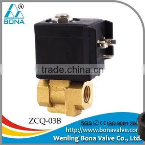 1/4" Brass Wire Feeder Electric Welding Machine 42V 36V Air Magnetic Valve ZCQ-03B thumbnail-1