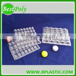 0.55mm Clear PET Clamshell Macaron Packaging for Christmas thumbnail-3