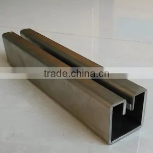 Hairline Finish Stainless Steel 40x40 Shs Steel Hollow Section thumbnail-1