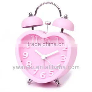 Supply Creative Retro Twin Bell Alarm Clock / Heart-shaped Alarm Clock thumbnail-1