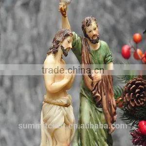 Favors Baptism Decoration Polyresin Jesus Baptism Souvenirs thumbnail-4