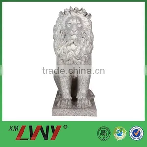 Art Decor Fiberglass Resin Lion Abstract Garden Sculpture thumbnail-1