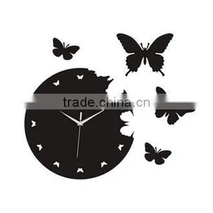 Creative Motion Butterfly Wall Clock thumbnail-1