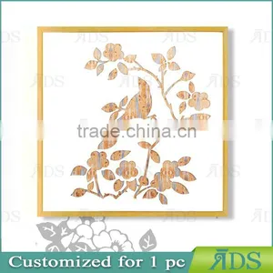 Framed Handmade Flower & Bird 3D Wall Art thumbnail-3