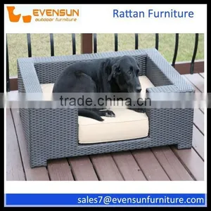 Durable Rattan Pet Bed for Dogs thumbnail-1