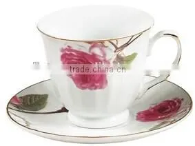 Ceramic Mug With Saucer,coffee Cup, Tea Cup thumbnail-2