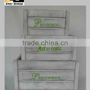 Antique Finishing Wooden Box for Flowers thumbnail-1