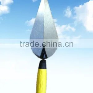 High Quality Bricklaying Trowel With Double Color Rubber Handle thumbnail-1