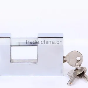 Solid Brass Rectangular Globe Mini Padlock From 50mm Size to 90mm thumbnail-3