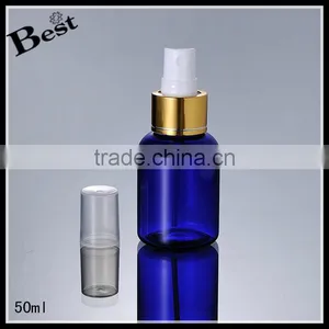 Hot Selling Cosmetic Toner Fragrance Perfume 2017 Hot New Products Blue Empty 50ml Plastic Spray Bottle Wholesale thumbnail-4