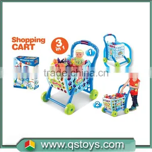 3 in 1 Multi-function Hot Sale Shopping Car Toys With EN71 for Child thumbnail-1