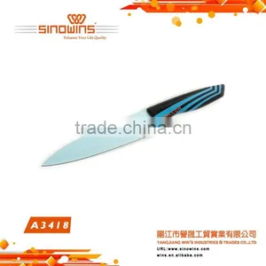 A3418 New Design Hot Sale High Quality Stainless Steel Kitchen Knife Set With Non-stick Coating thumbnail-1