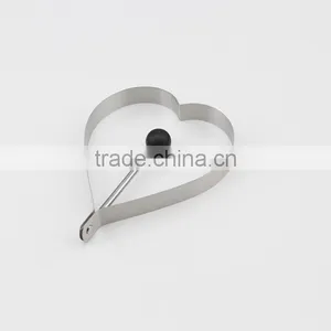 Stainless Steel Heart Shaped Fried Egg Ring thumbnail-1