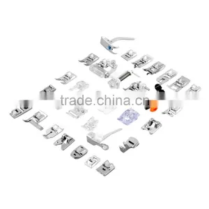 Universal 32 Pcs Prices Sewing Machine Feet Set Mini Sewing Machine Braiding/Blind Stitch/Darnign Foot Kit thumbnail-1