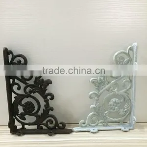 Factory Supply Cast Iron Shelf l Bracket Heavy Duty Wall Bracket thumbnail-1