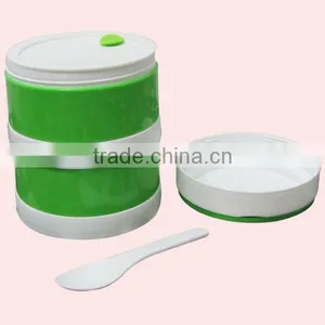 2 Layers Plastic School Lunch Box With Handle thumbnail-6