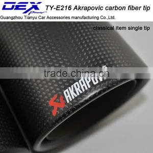 Exhaust Tip Akrapovic Carbon Fiber Exhaust Pipe for All Car thumbnail-2