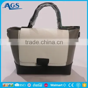 Double Zippers Tote Bag Custom Printed Fashion Bag thumbnail-6