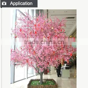 2015 New Product Artificial Pink Flower Lager Tree Large Outdoor Tree Christmas Ornament Peach Blossom thumbnail-4