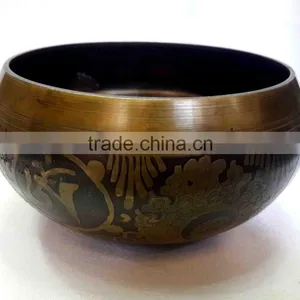 Best Selling Symbolic Tibetan Healing Meditation Singing Bowl thumbnail-2