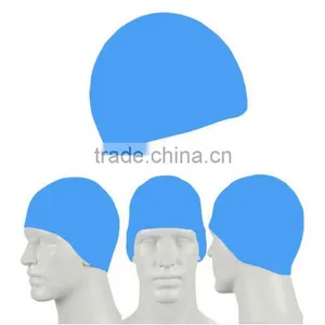 Universal Size Customized Flag Swim Cap, Custom Design Japanese Mesh Swim Cap thumbnail-2