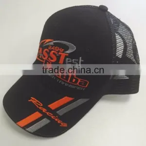 100% Black Cotton Baseball Cap Hats thumbnail-1
