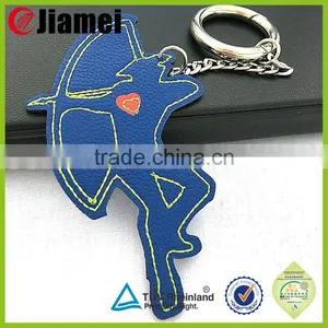Custom Design Cheap Car Logo Leather Keychain thumbnail-1
