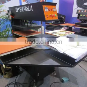 Automatic Four Tables/4 Trays Heat Press Transfer Machine CY-B thumbnail-5