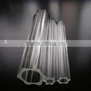 Chandelier Glass Tube Crystal Flower Shape Tube thumbnail-1