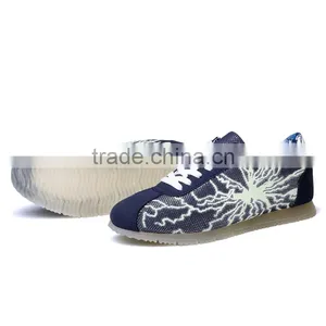New Style Fashion Men Light Casual Shoes Sneakers Sample for Male, Adults Fluorescence Light Sport Shoes Sneakers for Men Good thumbnail-6