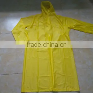 Adult Yellow 100% PVC Raincoat Manufacturer thumbnail-4