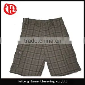 Short Pants Cheap Trousers Bulk Wholesale Cargo Mens Plaid Shorts thumbnail-4