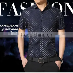 2017 Men's 100% Cotton Shirt thumbnail-1
